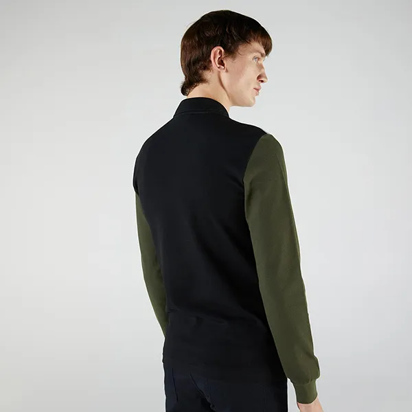 Áo Polo Dài Tay Nam Lacoste PH2220R 20S Màu Xanh Đen - Thời trang - Vua Hàng Hiệu