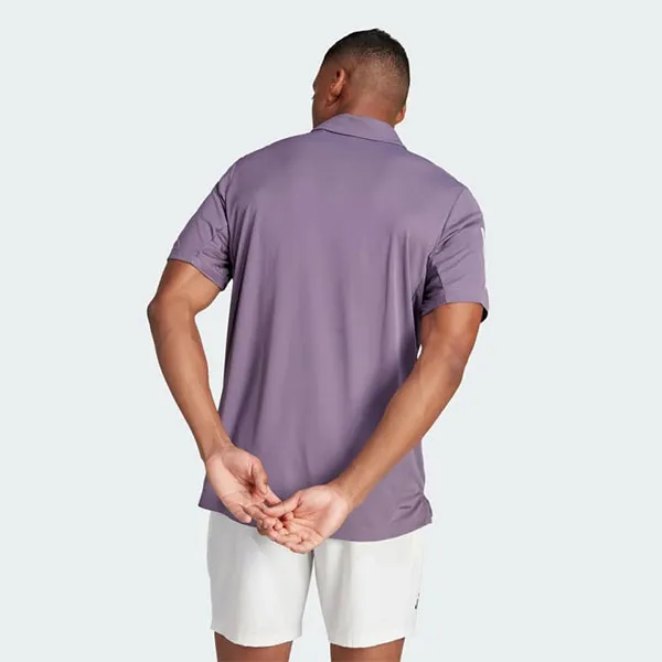 Áo Polo Nam Adidas Club 3-Stripes Tennis Polo Shirt IJ4873 Màu Tím - Thời trang - Vua Hàng Hiệu