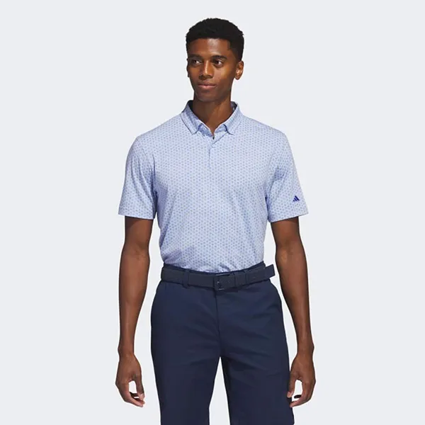 Áo Polo Nam Adidas Go-To Print HS1119 Màu Xanh Blue Size S - Thời trang - Vua Hàng Hiệu