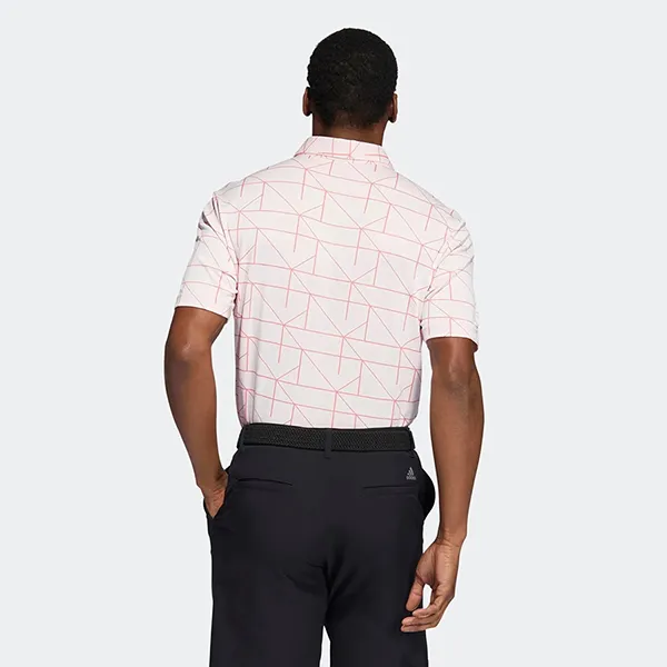 Áo Polo Nam Adidas Jacquard Golf Polo Shirt HA6115 Màu Hồng Nhạt