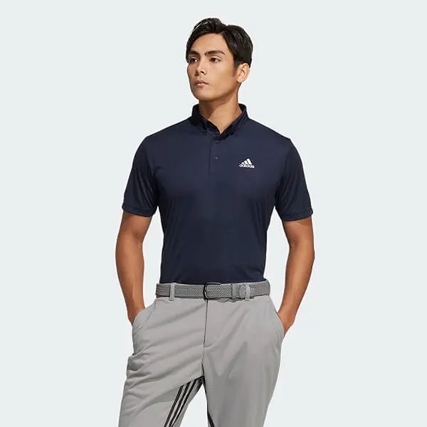 Áo Polo Nam Adidas KR 3S H64614 Màu Xanh Đen - Thời trang - Vua Hàng Hiệu