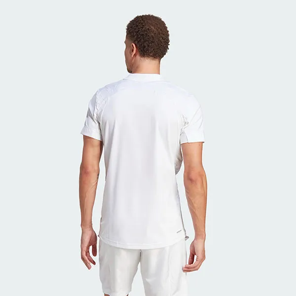 Áo Polo Nam Adidas Tennis Freelift Pro Aeroready IA7099 Màu Trắng Size S
