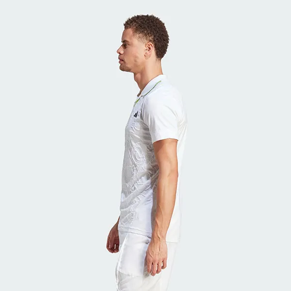 Áo Polo Nam Adidas Tennis Freelift Pro Aeroready IA7099 Màu Trắng Size S