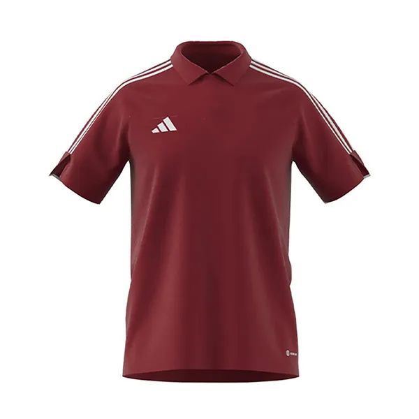 Áo Polo Nam Adidas Tiro TIRO23 L Soccer Wear Futsal Wear Tops Tshirt Short Sleeve HS7228 Màu Đỏ Đô Size S