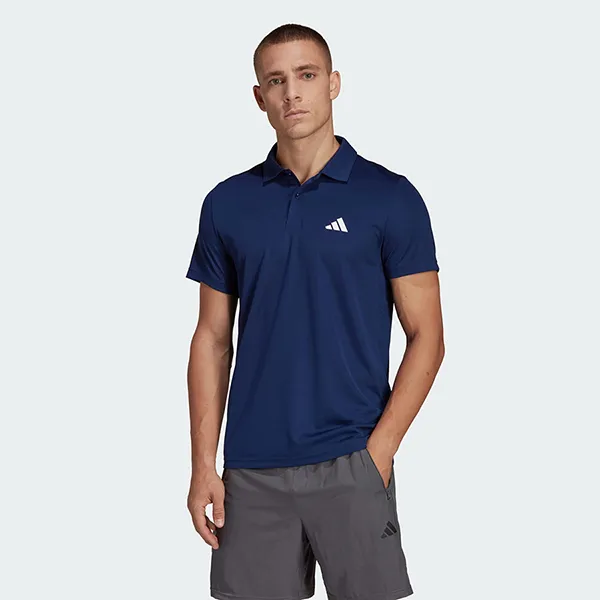 Áo Polo Nam Adidas Train Essentials BXH40-IB8104 Màu Xanh Dương Size S