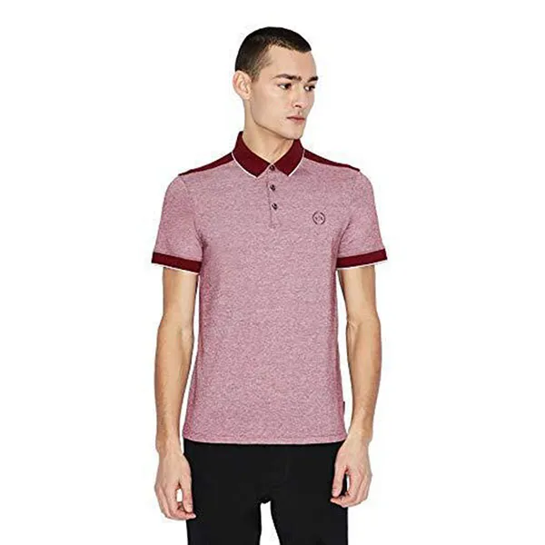Áo Polo Nam Armani Exchange 8NZF76Z8M5Z- GC03 Màu Đỏ Hồng Size XS