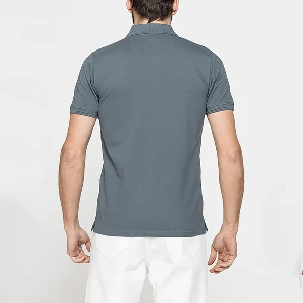 Áo Polo Nam Carrera Jeans T819B075AL_859 Màu Xám Size M