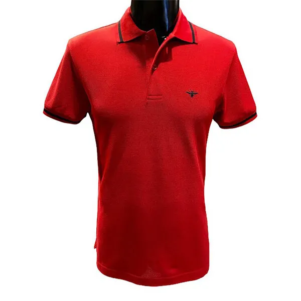 Áo Polo Nam Dior Polo Shirt Màu Đỏ Size L - Thời trang - Vua Hàng Hiệu