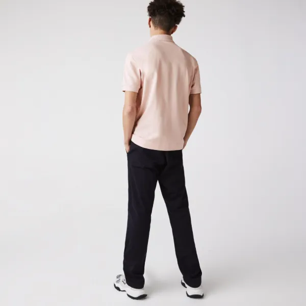 Áo Polo Nam Lacoste Classic Fit Organic Cotton Polo Shirt L1221 00 ADY Màu Hồng Nhạt Size 3 - Thời trang - Vua Hàng Hiệu