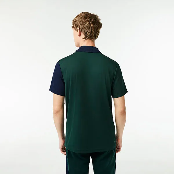 Áo Polo Nam Lacoste Regular Fit Recycled Knit Tennis DH1092 N87 Màu Xanh Navy Size 2 - Thời trang - Vua Hàng Hiệu