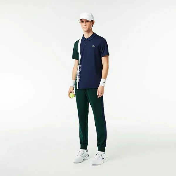 Áo Polo Nam Lacoste Regular Fit Recycled Knit Tennis DH1092 N87 Màu Xanh Navy Size 2 - Thời trang - Vua Hàng Hiệu