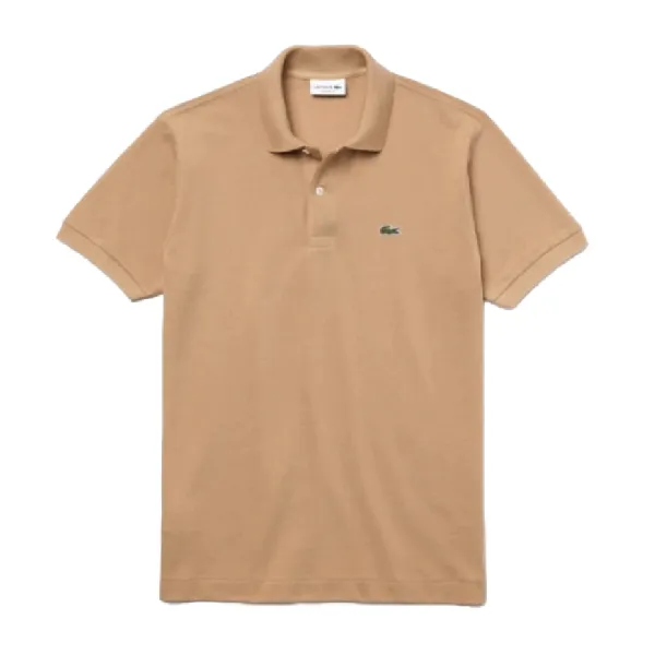 Áo Polo Nam Lacoste Regular Fit Beige Polo Shirt DH0783 00 02S Màu Be Size 3