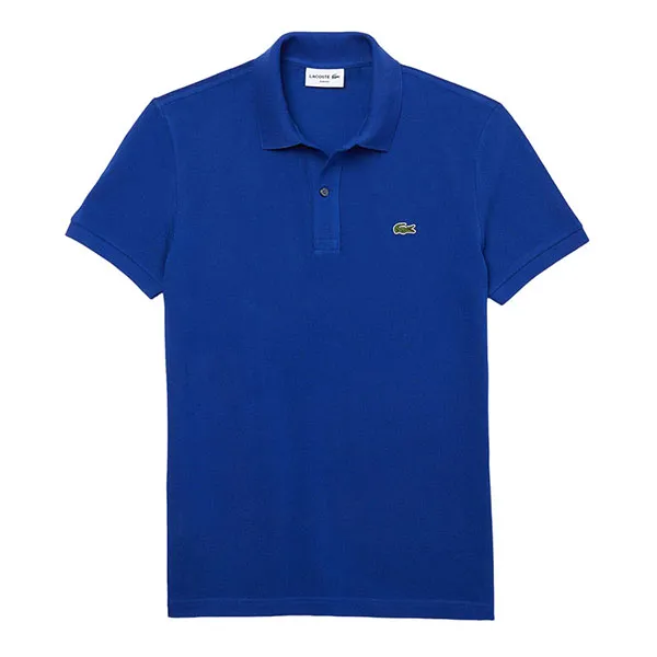 Áo Polo Nam Lacoste Slim Fit Petit Piqué Cotton Polo Bleu BDM PH4012-00-BDM Màu Xanh Biển Size 5 - Thời trang - Vua Hàng Hiệu