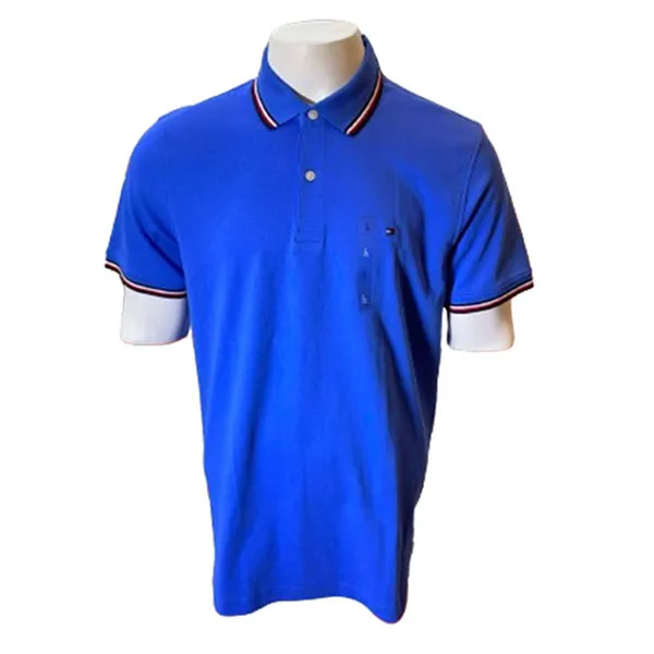 Áo Polo Nam Tommy Hilfiger 78J8663 420 Màu Xanh Biển Size L