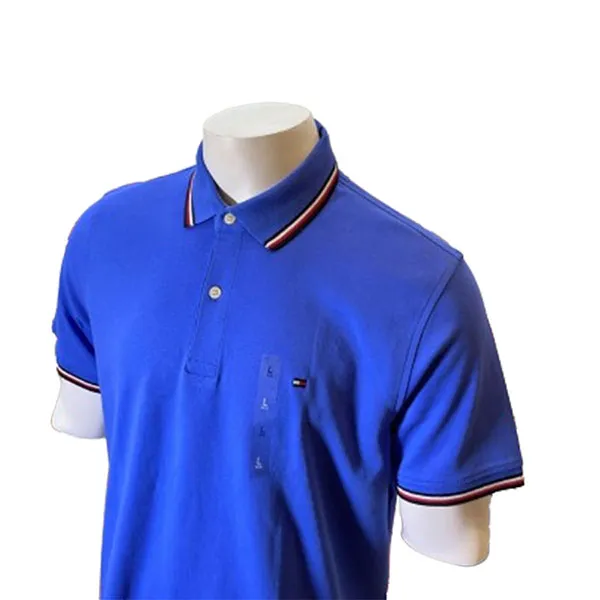 Áo Polo Nam Tommy Hilfiger 78J8663 420 Màu Xanh Biển Size L
