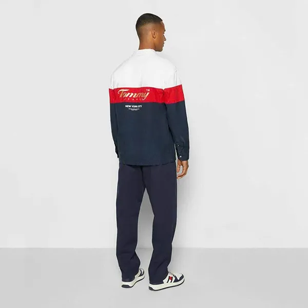 Áo Sơ Mi Nam Tommy Hilfiger Jeans Archive Rich Phối Màu