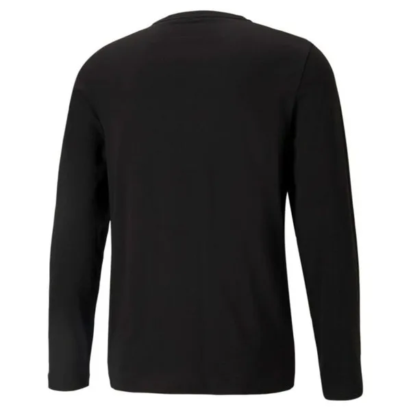 Áo Thun Dài Tay Nam Puma Essential Small Logo Longsleeve Tee 589027 Màu Đen Size S - Thời trang - Vua Hàng Hiệu