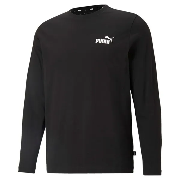 Áo Thun Dài Tay Nam Puma Essential Small Logo Longsleeve Tee 589027 Màu Đen Size S - Thời trang - Vua Hàng Hiệu