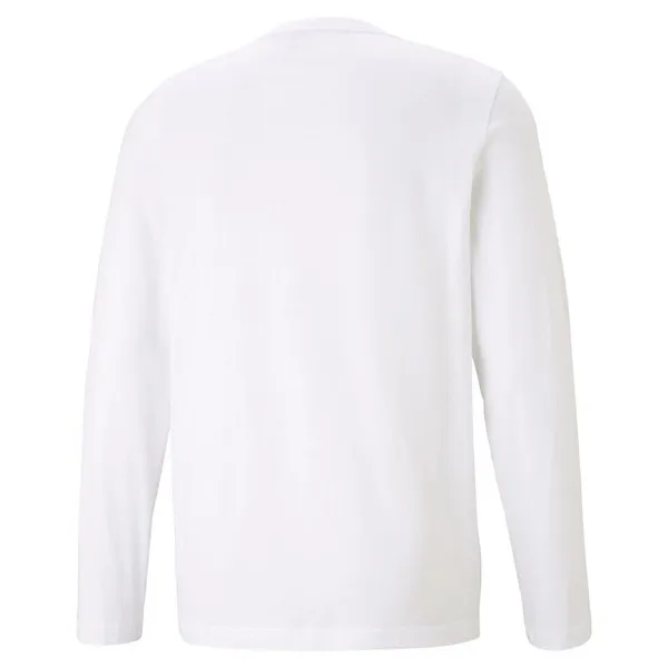 Áo Thun Dài Tay Nam Puma Essential Small Logo Longsleeve Tee 589027 Màu Trắng Size XL - Thời trang - Vua Hàng Hiệu