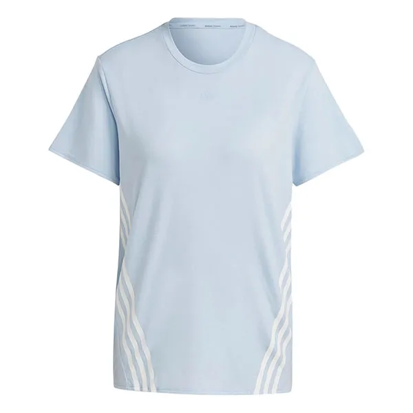 Áo Thun Nữ Adidas Train Icons 3-Stripes Tee T-Shirt HS2359 Màu Xanh Blue Size S - Thời trang - Vua Hàng Hiệu