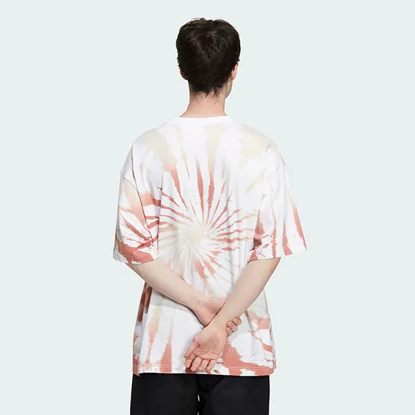 Áo Thun Nam Adidas Outdoor Tie Dye HS1940 Màu Trắng Cam Size S