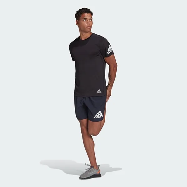 Áo Thun Nam Adidas Run It Tshirt TM190-HB7470 Màu Đen Size S