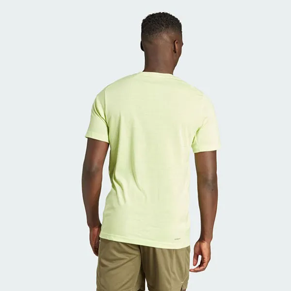 Áo Thun Nam Adidas Seasonal Train Essentials Graphic TShirt IJ9602 Màu Xanh Lợt Size S - Thời trang - Vua Hàng Hiệu