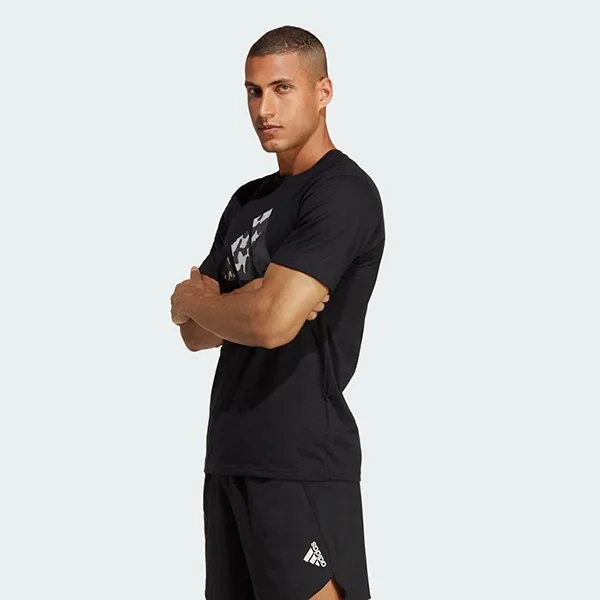 Áo Thun Nam Adidas Train Essentials IB8256 Tshirt Màu Đen Size S - Thời trang - Vua Hàng Hiệu