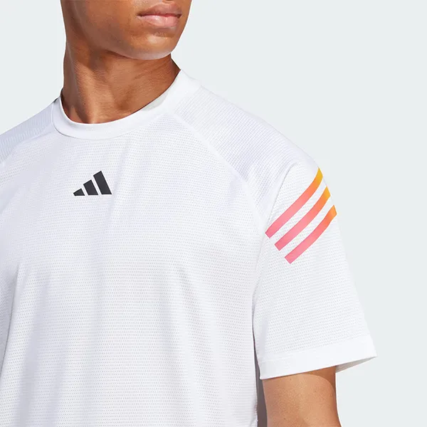 Áo Thun Nam Adidas Train Icons 3 Bar Logo Training Tee Tshirt IC5496 Màu Trắng Size L