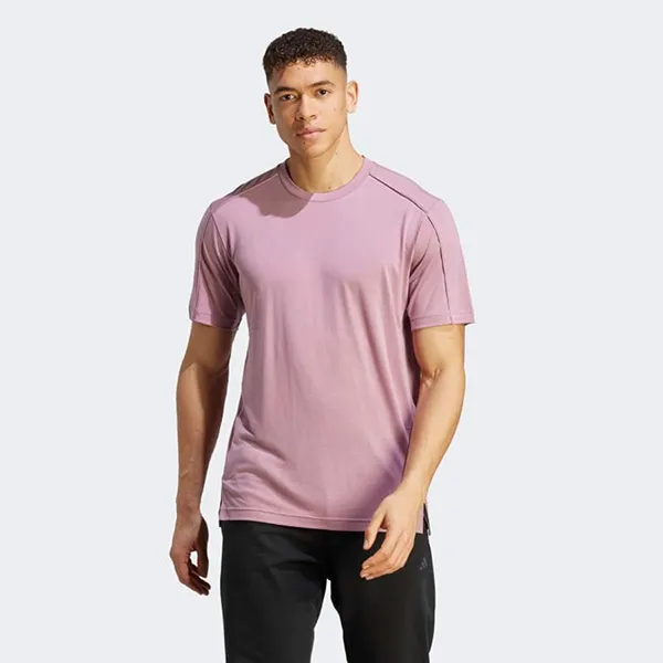 Áo Thun Nam Adidas Yoga Tee IP2363 Tshirt Màu Tím Size S - Thời trang - Vua Hàng Hiệu