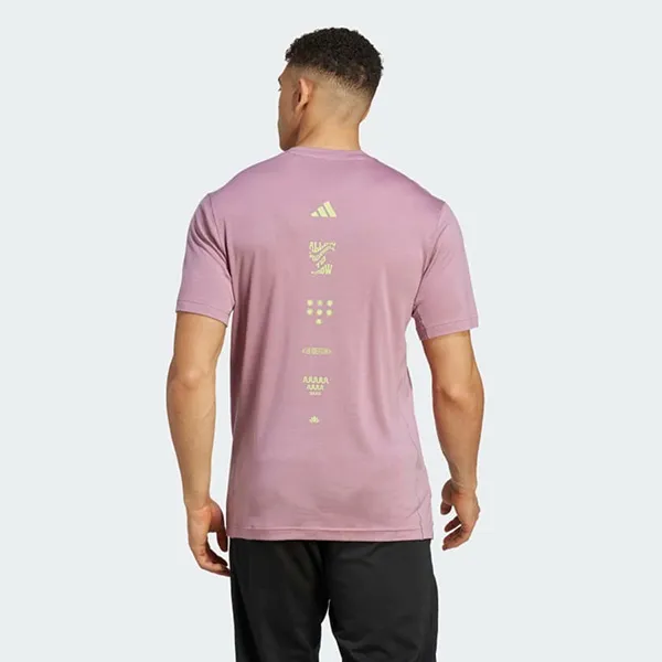 Áo Thun Nam Adidas Yoga Tee IP2363 Tshirt Màu Tím Size S - Thời trang - Vua Hàng Hiệu