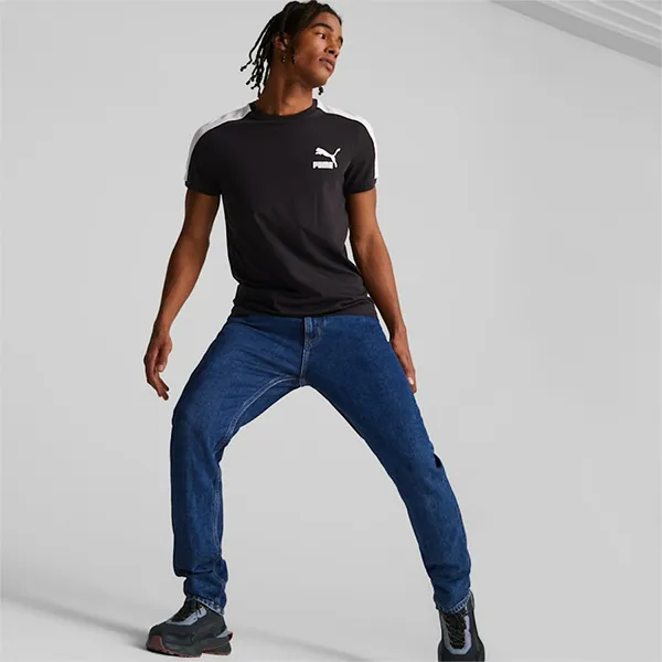 Áo Thun Nam Puma Iconic T7 Train 538204-01 Tshirt Màu Đen - Thời trang - Vua Hàng Hiệu