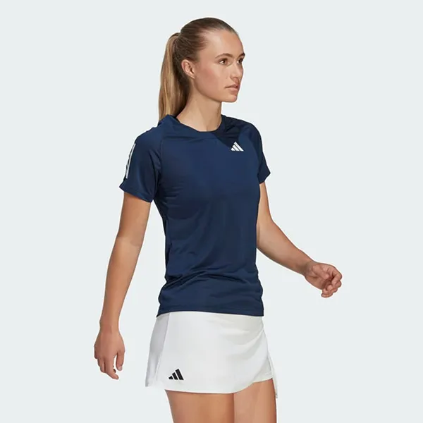 Áo Thun Nữ Adidas Club Tee HS1447 Màu Xanh Navy Size XS