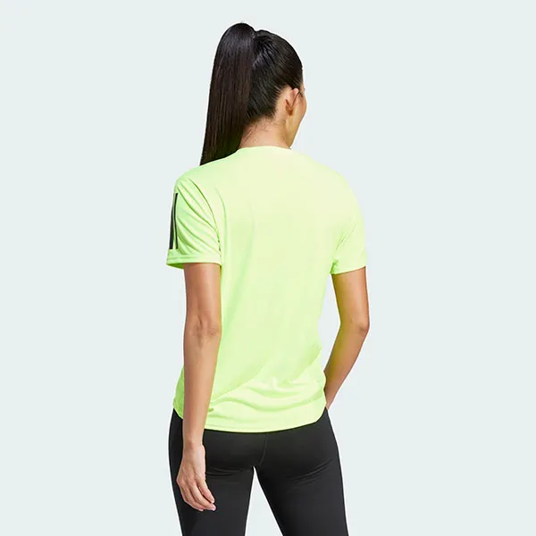 Áo Thun Nữ Adidas Own The Run IL4133 Màu Xanh Neon Size L