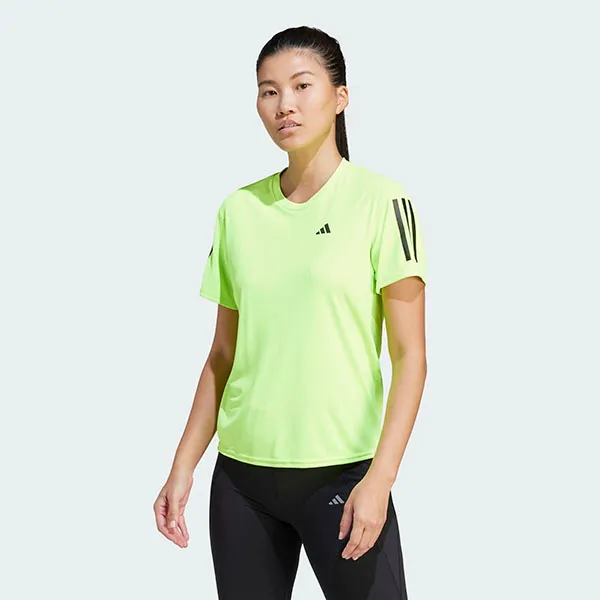 Áo Thun Nữ Adidas Own The Run IL4133 Màu Xanh Neon Size L