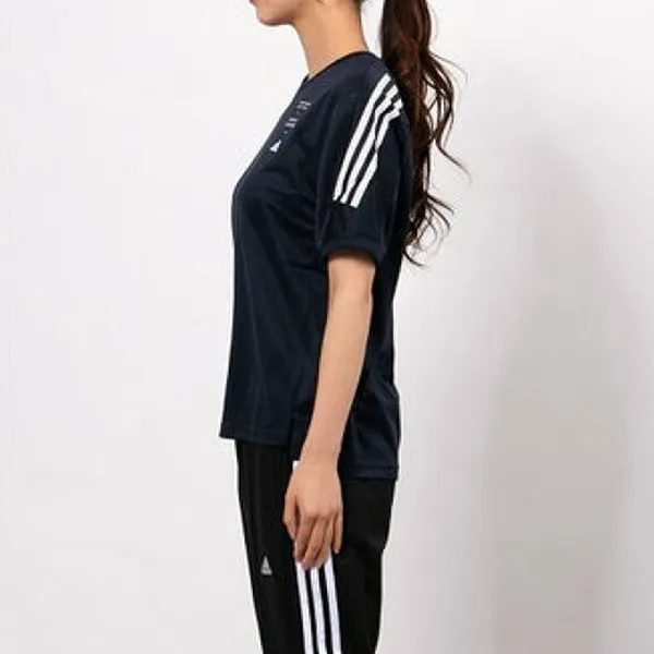 Áo Thun Nữ Adidas Women's Short Sleeve Functional TShirt WMHE3STTEE GM8829 Màu Xanh Navy Size S