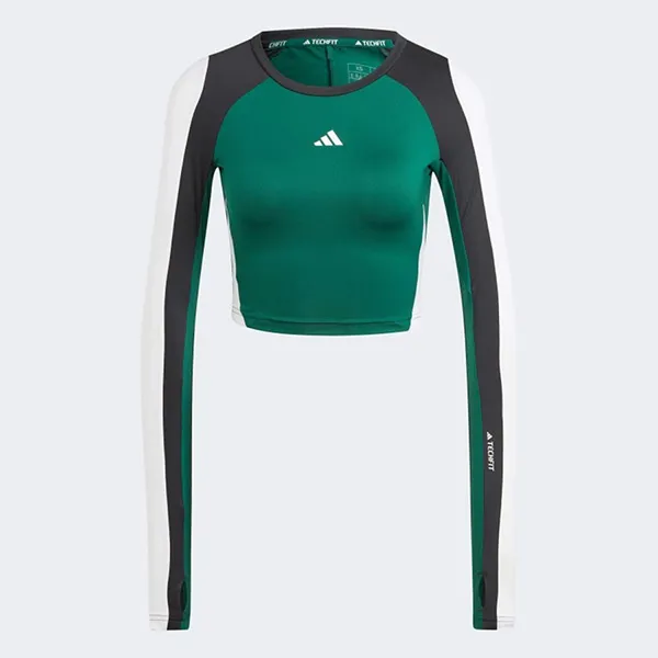 Áo Thun Tập Luyện Nữ Adidas TF CB LS T IK6152 Màu Xanh Đen Size 2XS - Thời trang - Vua Hàng Hiệu