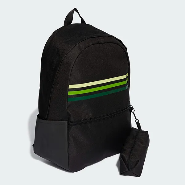 Balo Nữ Adidas Classic Horizontal 3-Stripes Backpack HY0743 Màu Đen