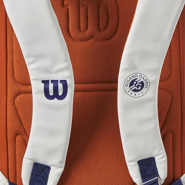 Balo Tennis Wilson Roland-Garros Super Tour 1 Pack WR8026101001 Màu Trắng