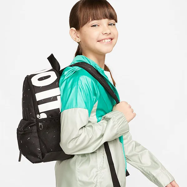 Balo Trẻ Em Nike Brasilia JDI Kids' Mini Backpack FB2822-010 Màu Đen - Túi xách - Vua Hàng Hiệu