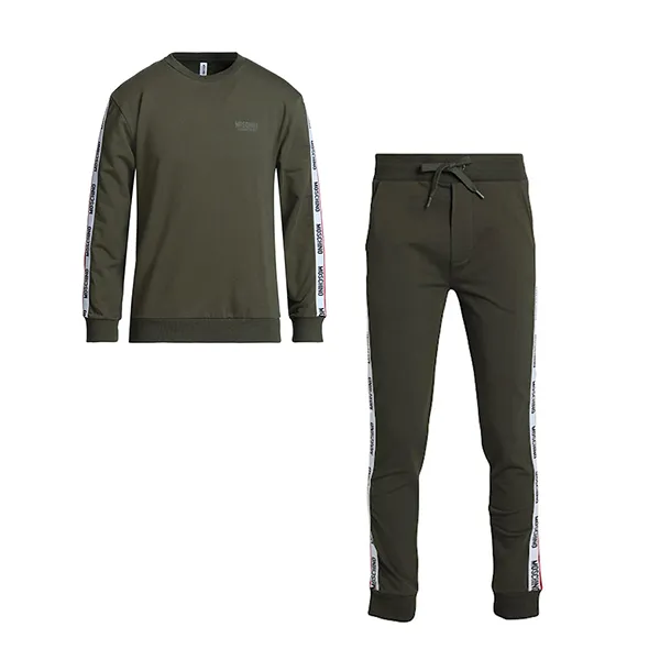 Bộ Quần Áo Nỉ Nam Moschino Underwear Sweatshirt Military Green Màu Xanh Green Size S - Thời trang - Vua Hàng Hiệu