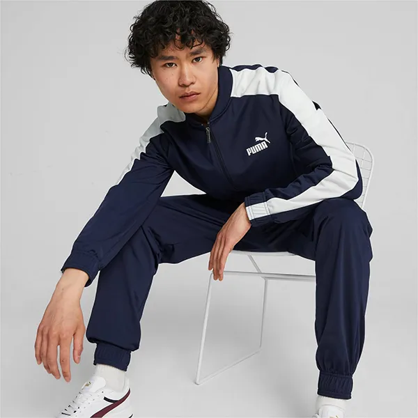 Bộ Thể Thao Nam Puma Baseball Sportswear 588961 Màu Xanh Navy Phối Trắng Size S - Thời trang - Vua Hàng Hiệu