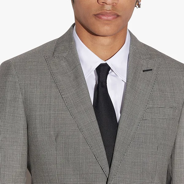Bộ Vest Nam Dsquared2 Men's Suit S71FT0180 Màu Đen Trắng Size 48 - Thời trang - Vua Hàng Hiệu