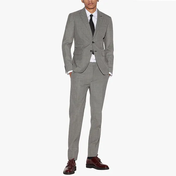 Bộ Vest Nam Dsquared2 Men's Suit S71FT0180 Màu Đen Trắng Size 48 - Thời trang - Vua Hàng Hiệu