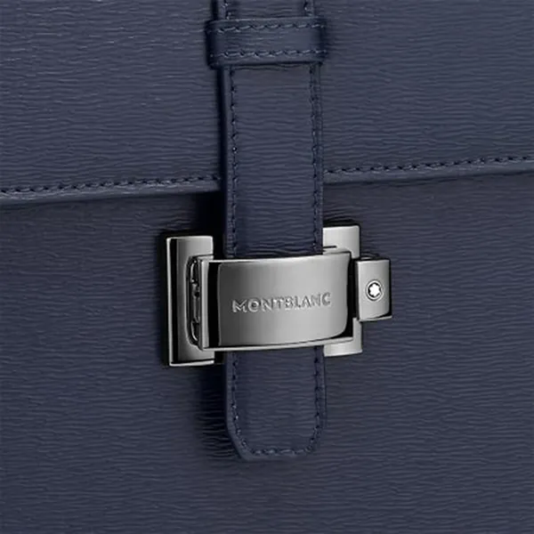 Cặp Xách Tay Nam Montblanc Westside 118630 Màu Xanh Navy