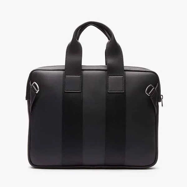 Cặp Xách Tay Unisex Lacoste Detachable Strap Computer Bag NH4019PN 000 Màu Đen