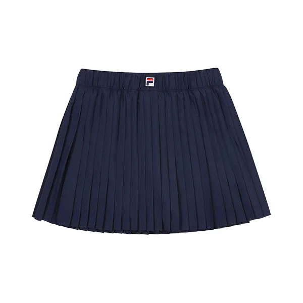 Chân Váy Nữ Fila Women's Lady Tennis Life Pleats Skirt FS2SKF2361F-INA Màu Xanh Navy - 4
