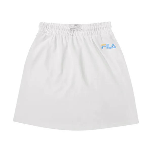 Chân Váy Nữ Fila Women's Lifestyle Skirt FW2SKF1066F-WHI Màu Trắng Size S
