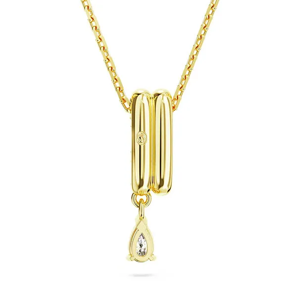 Dây Chuyền Nữ Swarovski Dextera Pendant Mixed Cuts, White, Gold-Tone Plated 5663333 Màu Vàng