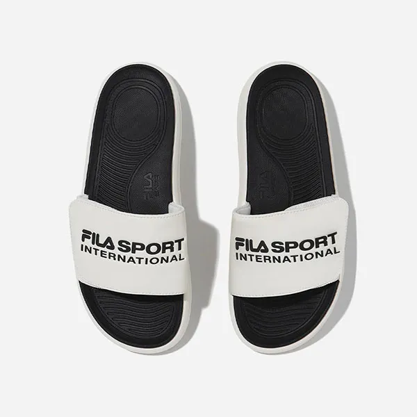 Dép Fila Drifter Ease 1SM02580F-001 Màu Đen Trắng